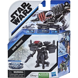 HASBRO Star Wars Mission Fleet 2.5" Action Figure Dark Trooper