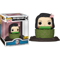 FUNKO Pop Animation Deluxe Demon Slayer Vinyl Figure Nezuko Kamado In Basket #1309 Hot Topic Exclusive