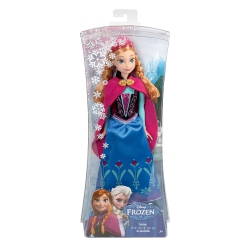 MATTEL Disney's Frozen Princess Sparkle Doll Anna Of Arendelle