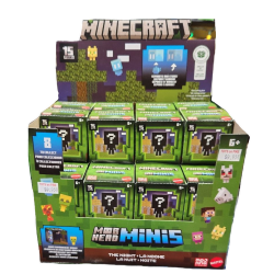 MATTEL Minecraft Mob Head Minis Figure (Assorted Figures)