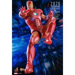 HOT TOYS Iron Man Mark Iv (Holographic Version) (Mms568) 2020 Toy Fair Exclusive Marvel Iron Man 2 1/6 Scale Movie Masterpiece Figure