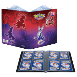 ULTRA PRO Pokemon 4-Pocket Portfolio: Koraidon & Miraidon Album, Binder