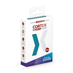 ULTIMATE GUARD Cortex Sleeves Japanese Size: Matte Petrol (62MM X 89Mm) 60 Sleeves Per Pack