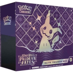 POKEMON USA Pokemon Trading Card Game: Scarlet & Violet (Sv4.5) Paldean Fates Elite Trainer Box