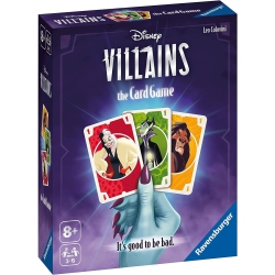 RAVENSBURGER Disney Villains: The Card Game 3-6 Players, Ages 8+, 20 Minutes
