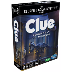 HASBRO GAMING Clue: Robbery At The Museum 1-6 Players, Ages 10+, 90 Minutes