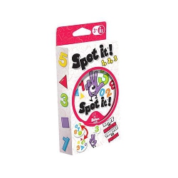ZYGOMATIC GAMES Spot It 1, 2, 3 (Multilingual) 1-5 Players, Ages 3+, 10 Minutes