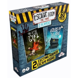 IDENTITY GAMES Escape Room: The Game - 2 Players Edition: The Little Girl & House By The Lake 1-2 Players, Ages 16+, 60 Minutes