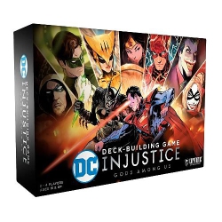 CRYPTOZOIC ENTERTAIN Ment Dc Comics Deck-Building Game: Injustice Gods Among Us 2-4 Players, Ages 15+, 60 Minutes