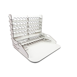 VALLEJO ACRYLICS Paint Display And Work Station With Vertical Storage (40Cm X 30Cm) (26.012)