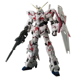 BANDAI Gundam Real Grade Excitement Embodied 1/144 Scale Model Kit: #25 Rx-0 Unicorn Gundam
