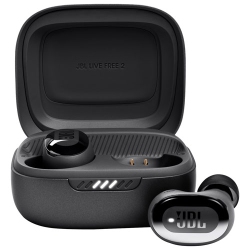 JBL Refurbished (Excellent) - Live Free 2 In-Ear Noise Cancelling True Wireless Earbuds - In Black