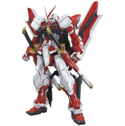 BANDAI Gundam Master Grade Gundam Seed 1/100 Scale Model Kit: Gundam Astray Frame In Red