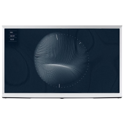 SAMSUNG Refurbished (Excellent) - The Serif 55" 4K Uhd HDr Qled Tizen Smart Tv (Qn55Ls01Bafxzc) - 2022 - Cloud - Bc/ab/sk/mb Delivery Only