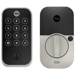 Yale Assure Lock 2 KeyTouchscreen Wi-Fi Smart Lock with Biometric Keypad - Black