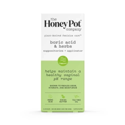 THE HONEY POT Herbal 7 Day Suppositories - 14Ct