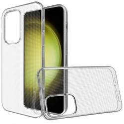 MOBILE MAGIC for Samsung Galaxy S24 Ultra Transparent Thick Soft Gel Case - Clear