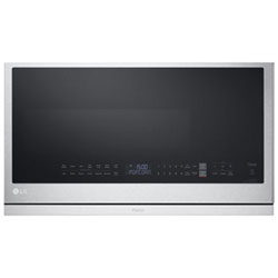Open Box - LG Over-The-Range Microwave with EasyClean - 2.1 Cu. Ft. - Stainless Steel - Scratch & Dent