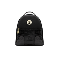 CAVALINHO Honor Backpack (18190207) - Leather And Canvas In Black
