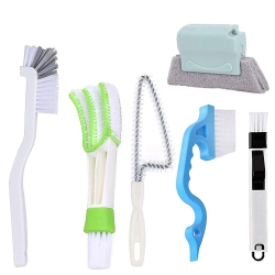 AXGEAR 6PCs Window Groove Cleaning Brush