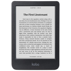 Kobo Clara Black/White 6” Digital eReader with Touchscreen - Black