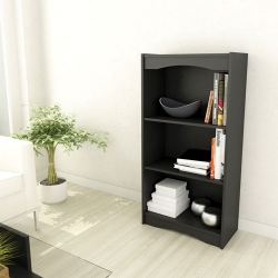 SONAX Hawthorn 48" Bookcase - In Black