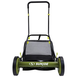 Sun Joe 18" Manual Reel Mower with Grass Catcher