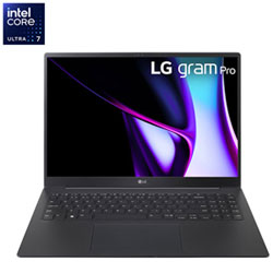 LG Gram 16" OLED Laptop - Obsidian Black (Intel Core Ultra7 155H/512GB SSD/16GB RAM)