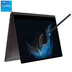 SAMSUNG - Galaxy Book2 Pro 360 13.3” Touchscreen Laptop - Graphite (Intel Ci5-1240P Processor/256GB/8GB Ram)