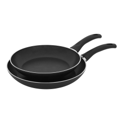 HENCKELS Everlift 2 Piece Aluminum Frypan Set - In Black