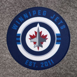 NHL Throw Blanket - Black - Winnipeg Jets