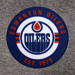 NHL Throw Blanket - Blue - Edmonton Oilers