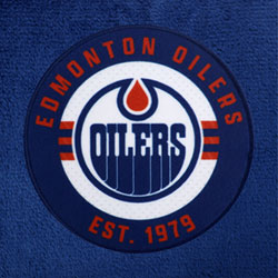 NHL Throw Blanket - Blue - Edmonton Oilers