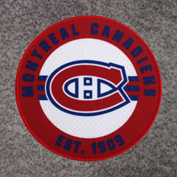 NHL Throw Blanket - Grey - Montreal Canadiens