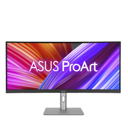 ASUS Pa34Vcnv 34" Curved Wqhd Ips Professional Monitor With Thunderbolt 3 And HDr