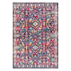 JONATHAN Y Alfombra Modern Persian Boho Floral Area Rug