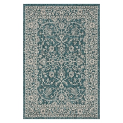 JONATHAN Y Palazzo Vine And Border Textured Weave Indoor/outdoor Area Rug