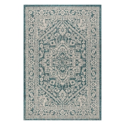 JONATHAN Y Sinjuri Medallion Textured Weave Indoor/outdoor Area Rug