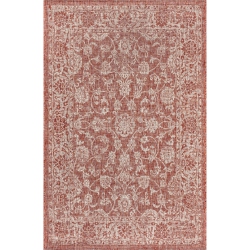 JONATHAN Y Tela Bohemian Textured Weave Floral Indoor/outdoor Area Rug