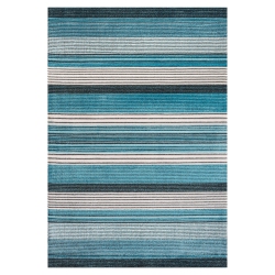 JONATHAN Y Duxbury Gradient Ticking Striped Area Rug
