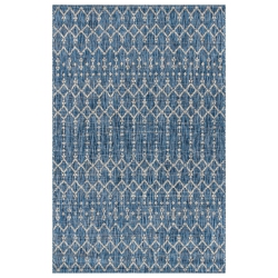 JONATHAN Y Ourika Moroccan Geometric Textured Weave Indoor/outdoor Area Rug