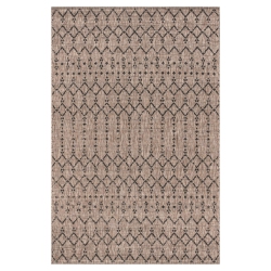 JONATHAN Y Ourika Moroccan Geometric Textured Weave Indoor/outdoor Area Rug