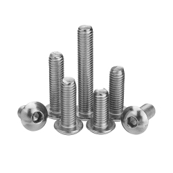 LASER ACCESSORIES Suleve M5Sh6 50PCs M5 Stainless Steel Hex Socket Button Head Screw Bolt 8-30MM Optional Length