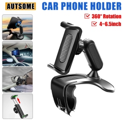 MOUNTS & HOLDERS 360Rotation Car Mobile Phone Holder Car Sun Visor Dashboard Mobile Phone Holder