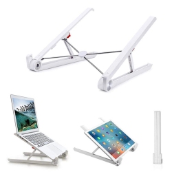 MOUNTS & HOLDERS Portable Desktop Foldable Height Adjustable Notebook Stand Heat Dissipation for Notebook Macbook 11.0-17.0 Inches