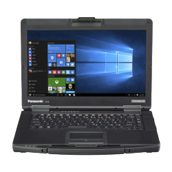 PANASONIC Refurbished (Good)- Toughbook Cf-54 Mk2, Semi-Rugged 14" HD Laptop, Intel Core I5-6300U, 8GB, 256GB SSD, 4G Lte, Windows 10 Pro