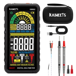 DIGITAL MULTIMETERS Kaiweets Km602 Smart Multimeter Digital Intelligent True Rms 6000 Counts Mini Portable Ac/dc Test Tool
