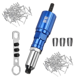 NAIL GUN Electric Rivet Adapter Set Pull Riveting Core-Pulling Conversion Head Aluminum Alloy