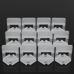 HAND & POWER TOOL A 100PCs 1.5MM Ceramic Tile Tiling Accessibility Spacer Plastic Clip In White