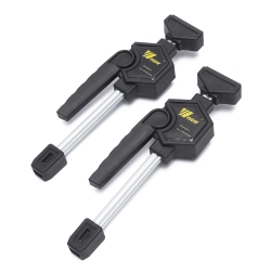 WOODWORKING CLAMP Wnew 2PCs/4PCs Mft Table Clamps Bench Dog Clamps Quick Ratchet Release Speed Squeeze for Workbench 20MM Dog Hole